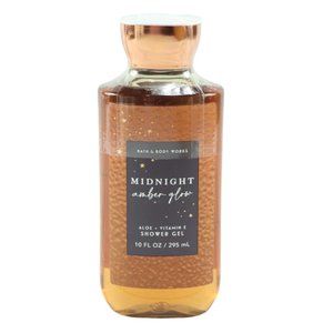 Bath & Body Works Midnight Amber Glow Shower Gel Full Size 10 oz.